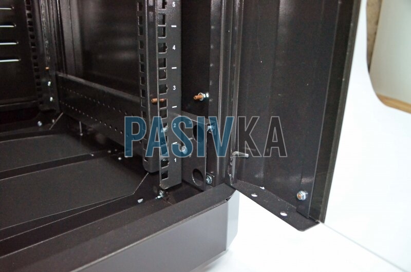 Шафа серверна підлогова 28U глибина 675 мм чорний CMS UA-MGSE2866MB, фото 11