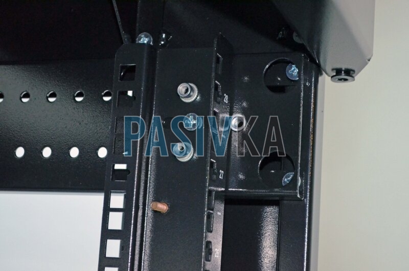 Шафа серверна підлогова 28U глибина 675 мм чорний CMS UA-MGSE2866MB, фото 9