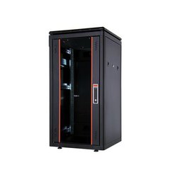 Шафа серверна 26U глибина 1000 мм перфоровані двері чорний Estap EVL70126U6010L34M50, фото 1