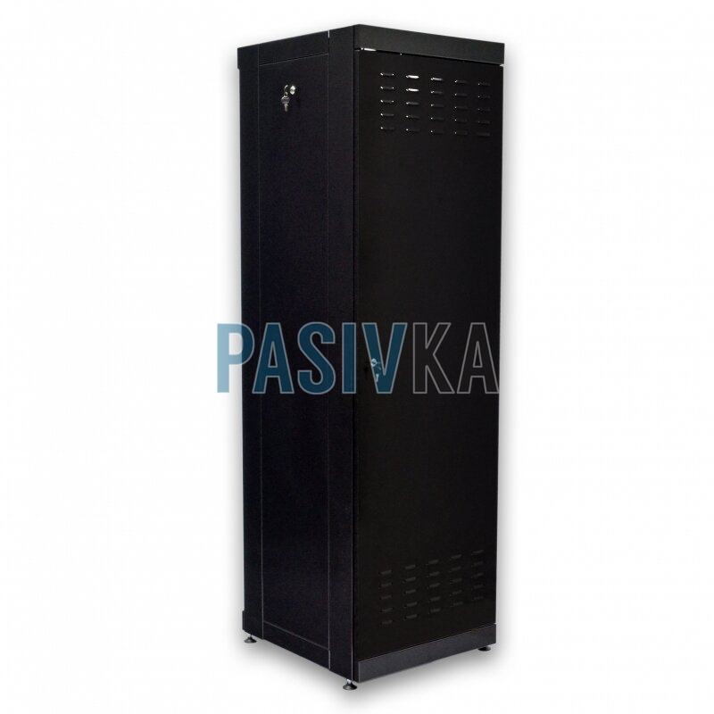 Шкаф серверный напольный 42U глубина 675 мм черный CMS UA-MGSE4266MB, фото 2