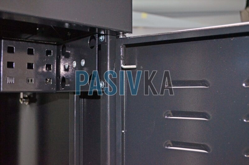 Шкаф напольный монтажный 42U глубина 865 мм черный UA-MGSE4288B, фото 11