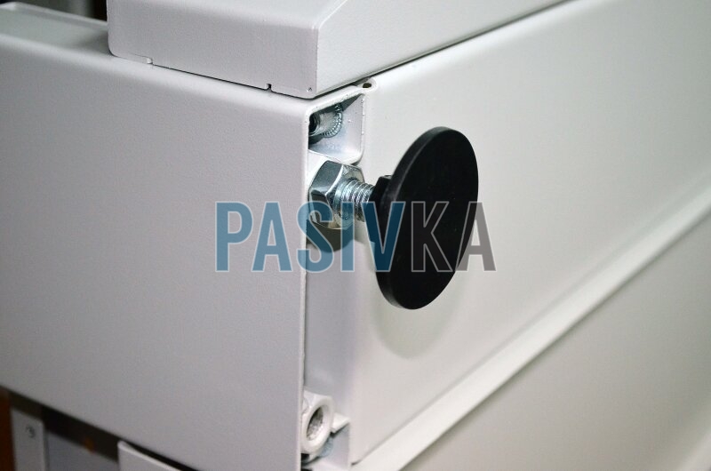 Шкаф серверный напольный 24U глубина 865 мм серый CMS UA-MGSE2468MG, фото 11