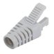 Ковпачок пластиковий 6.0 мм для конекторів UTP кат.6 сірий EPNew BOOT-E6.0GYZ-50, фото 2