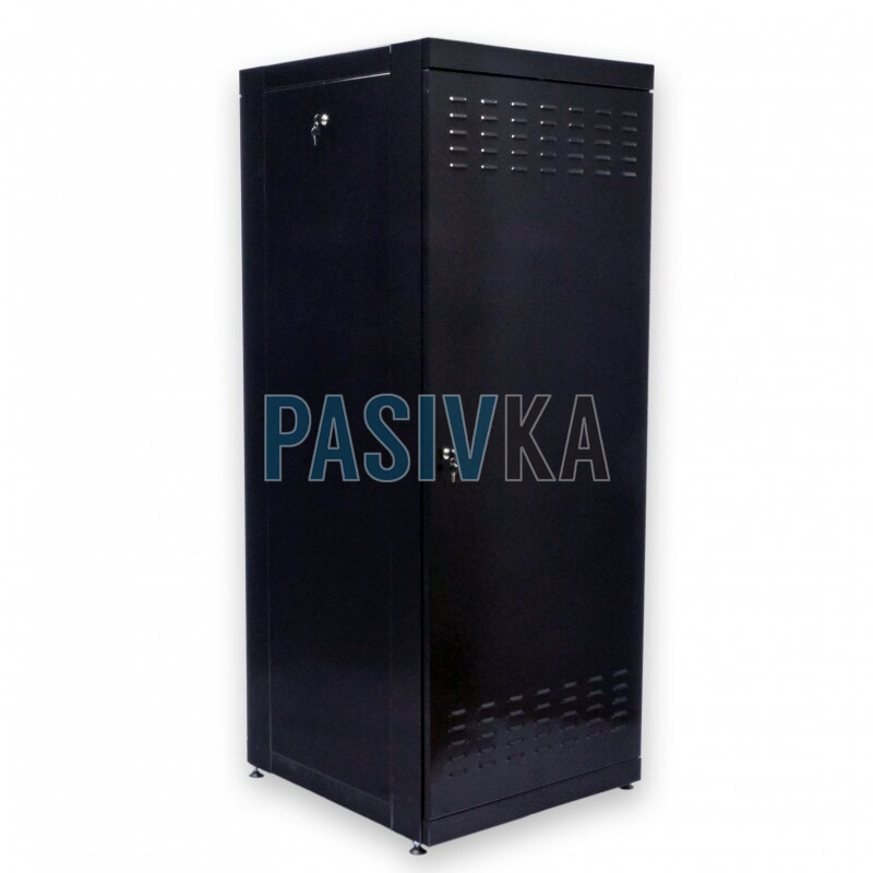 Телекоммуникационный напольный шкаф 45U глубина 865 мм черный CMS UA-MGSE4588MB, фото 2