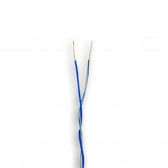 Провод для кроссировки, 1х2х0.5, синий, катушка 500 м., Kingda KDUT8000-BL, фото 1