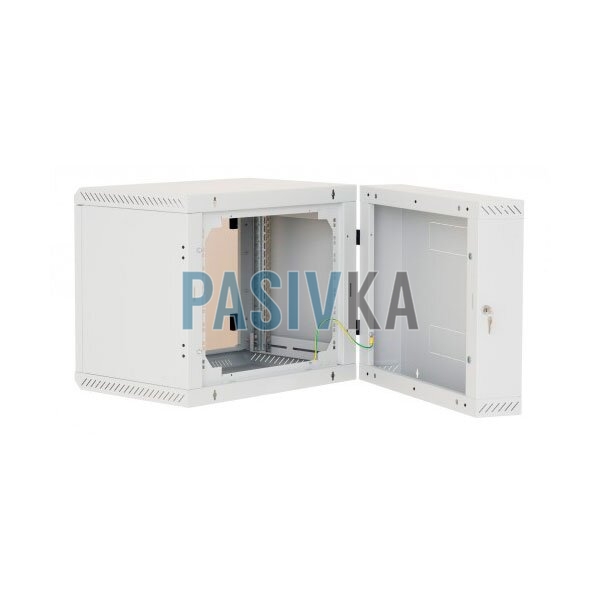 Шкаф серверный настенный 4U 19" глубина 520 мм двухсекционный серый Triton RBA-04-AD5-CAX-A1, фото 3