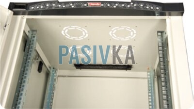 Телекоммуникационный напольный шкаф 32U глубина 600 мм серый Hypernet CK-FNC-32U, фото 2