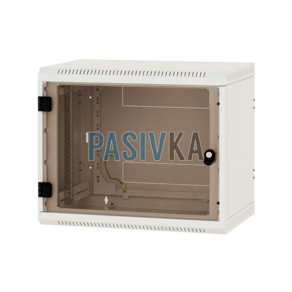 Серверный настенный шкаф 4U 19" глубина 400 мм серый Triton RBA-04-AS4-CAX-A1, фото 1