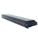 Патч-панель 48 портов RJ-45 19" 1U STP cat.5e с держателем кабеля Kingda KD-PP67-STP-C5E-48P, фото 1