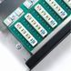 Патч-панель 48 портов RJ-45 19" 1U STP cat.5e с держателем кабеля Kingda KD-PP67-STP-C5E-48P, фото 4