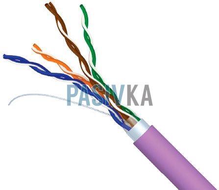 Интернет кабель витая пара F/UTP категория 5e 4x2x0.51 бухта 305 м Molex 39A-504-LS, фото 1