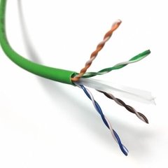 Ethernet кабель U/UTP категория 6 LSZH бухта 500 м зеленый Corning UU009175405, фото 1