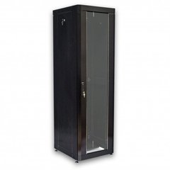 Шкаф серверный напольный 42U глубина 675 мм черный CMS UA-MGSE4266MB, фото 1