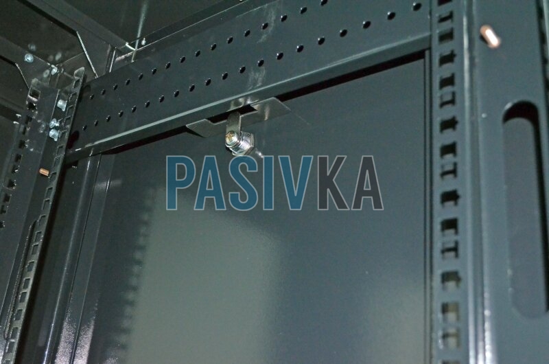 Шкаф серверный напольный 42U глубина 675 мм черный CMS UA-MGSE4266MB, фото 8