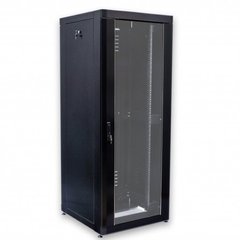 Шкаф напольный монтажный 42U глубина 865 мм черный UA-MGSE4288B, фото 1
