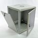 Телекоммуникационный настенный шкаф 12U 19" глубина 500 мм акрил серый CMS UA-MGSWL125G, фото 2