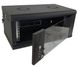 Серверный настенный шкаф 6U 19" глубина 500 мм черный ESR ES-Е650B, фото 3