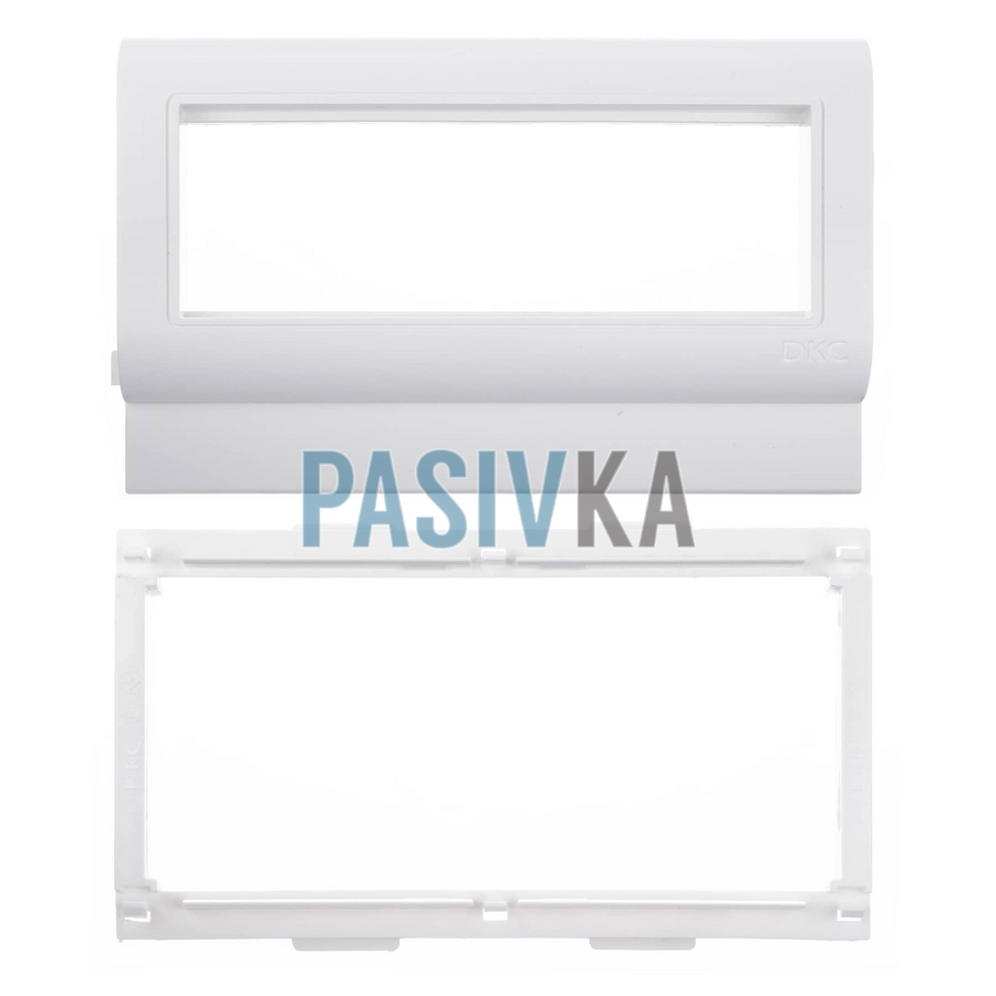 Рамка-суппорт под 6 модулей 45x45мм цвет белый PDA3-45N 100 Mosaic ДКС 00564, фото 4