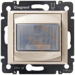 Вимикач з датчиком руху слонова кістка Legrand Valena 774128, фото 1