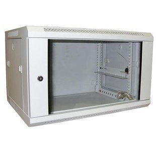 Настенный серверный шкаф 6U 19" глубина 450 мм Hypernet WMNC-6U, фото 1