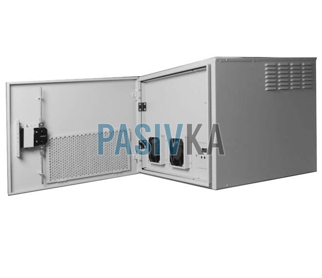 Кліматична серверна шафа 12U сіра ES-12U450GC, фото 2