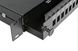 Патч-панель 24 порта під 24 адаптера SC Simplex/LC Duplex 1U чорна UA-FOPE24SCS-B, фото 4