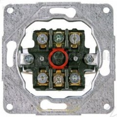 Механізм вимикача поворотного 2-полюсного для жалюзі Hager 11004007, фото 1