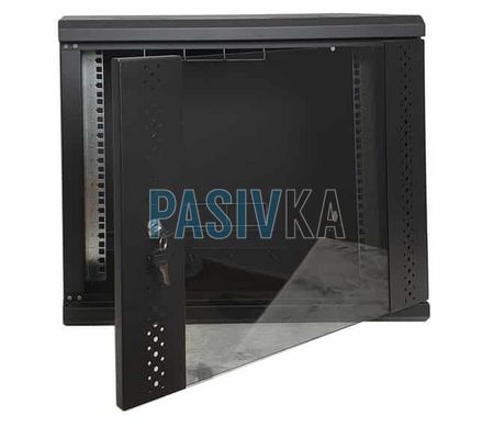 Серверный шкаф 9U 19" глубина 350 мм черный ESR ES-Е935B, фото 2