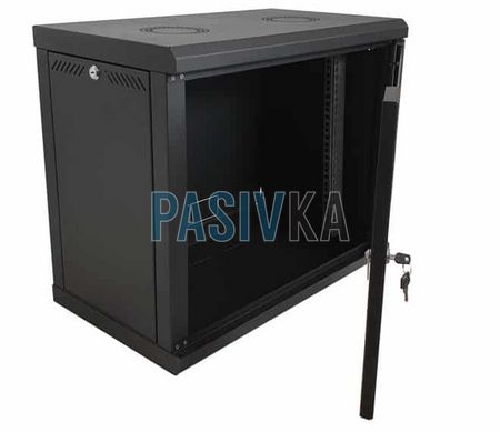Серверный шкаф 9U 19" глубина 350 мм черный ESR ES-Е935B, фото 4