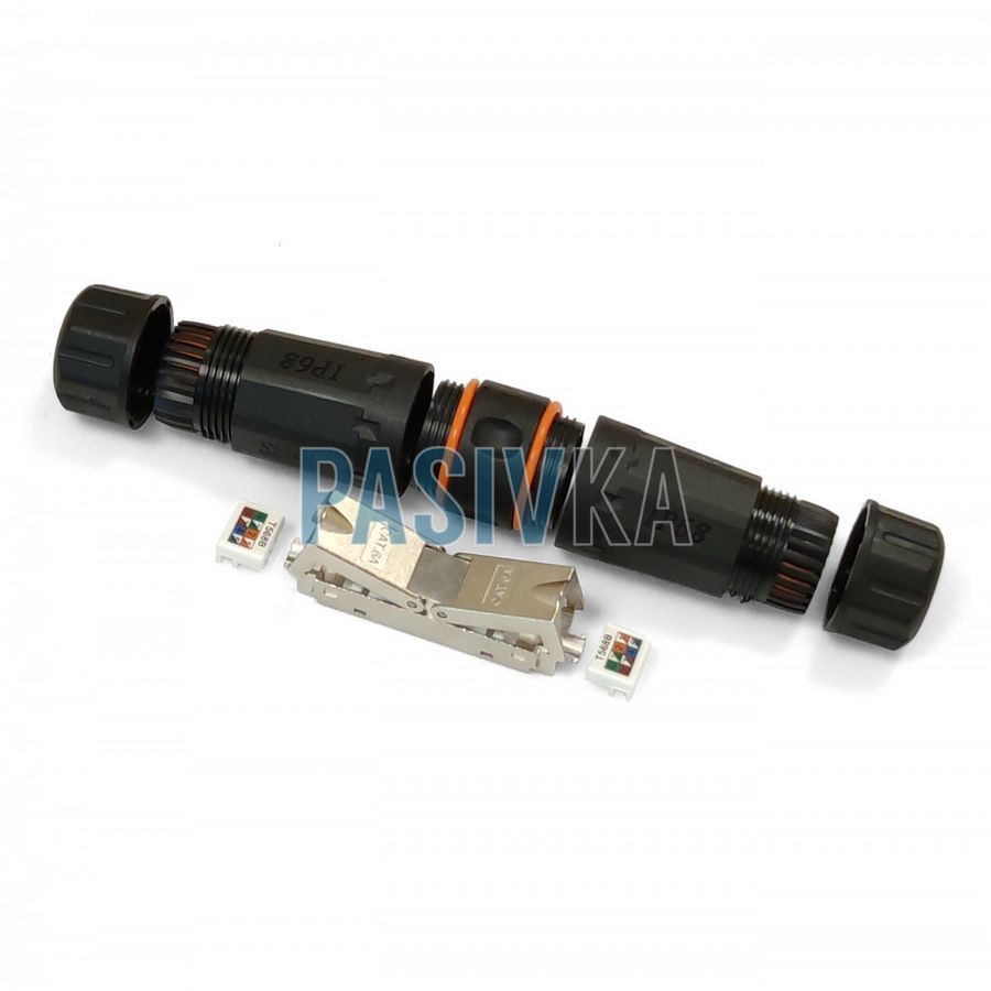 Соединительная&nbsp;коробка&nbsp;IP68 cat.6a&nbsp;Krone Kingda&nbsp;KD-CP3011SHC6A, фото 5