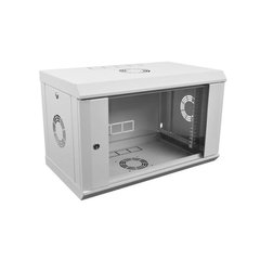 Настенный серверный шкаф 6U 19" глубина 350 мм ESR ES-635G, фото 1