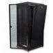Телекомунікаційна підлогова шафа 42U глибина 1055 мм перфоровані двері (66%) чорний UA-MGSE42810PB, фото 5