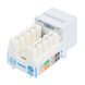 Модуль KeyStone RJ45 UTP cat.6a Slim EPNew GKTVM-U0WH, фото 2