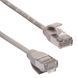 Патч-корд U/FTP 2 м cat.6a серый 32AWG Slim LSZH L&W LW-PC0052-C6A-200-8L, фото 2