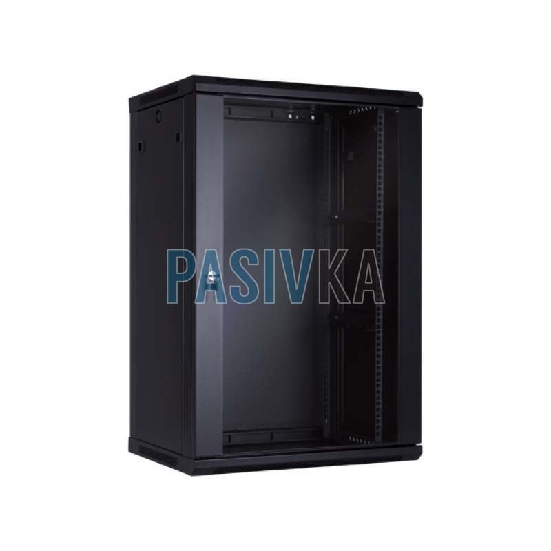 Настінна серверна шафа 18U 19" глибина 450 мм Premium Line 611264182, фото 1