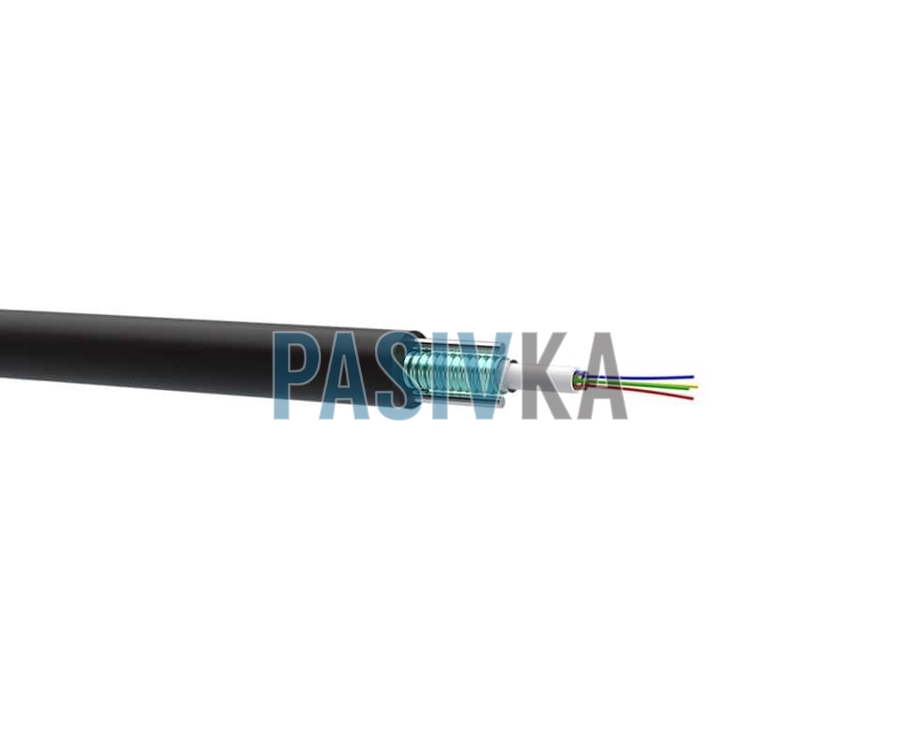Броньований оптичний кабель ОКТБг-М(1,5)П-12Е1-0,40Ф3,5/0,30Н19-12, фото 1