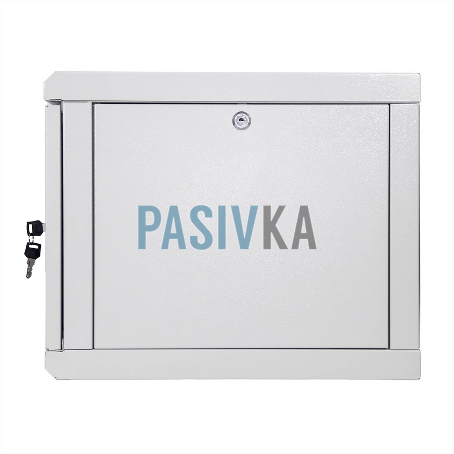 Настінна серверна шафа 6U 19" глибина 450 мм Pasivka PAS-645G, фото 6