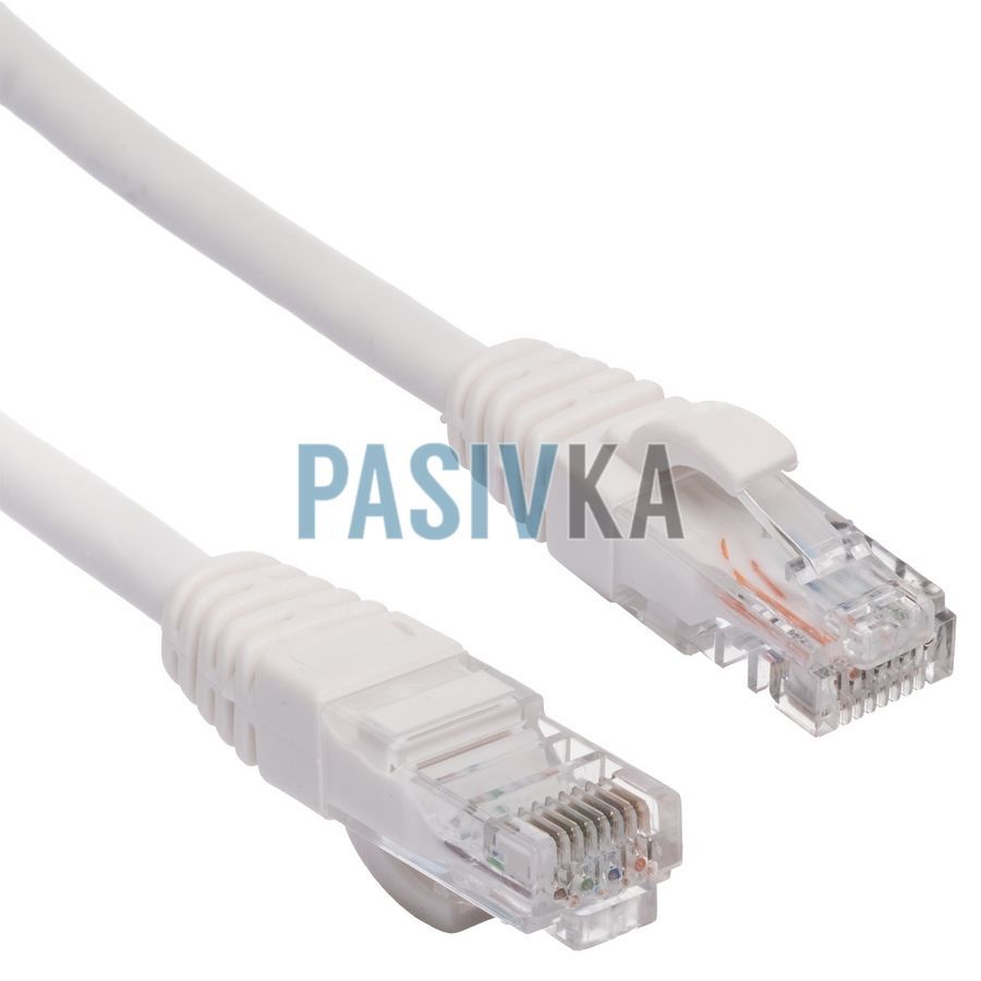 Патч-корд 0,5 м UTP cat.6a білий LSZH L&W LW-PC0001-C6A-050WH, фото 2
