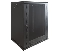Серверный шкаф 12U 19" глубина 350 мм черный ESR ES-Е1235B, фото 1