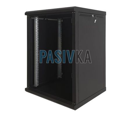 Серверный шкаф 12U 19" глубина 350 мм черный ESR ES-Е1235B, фото 2