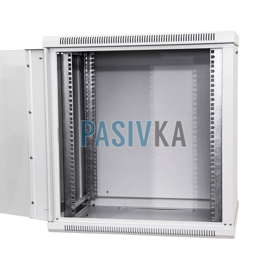 Серверный настенный шкаф 12U 19" глубина 450 мм Pasivka PAS-1245G, фото 5