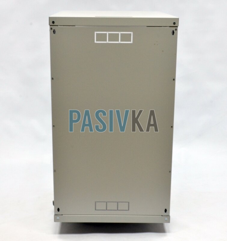 Шкаф серверный настенный 21U 19" глубина 600 мм акрил серый CMS UA-MGSWA216G, фото 4