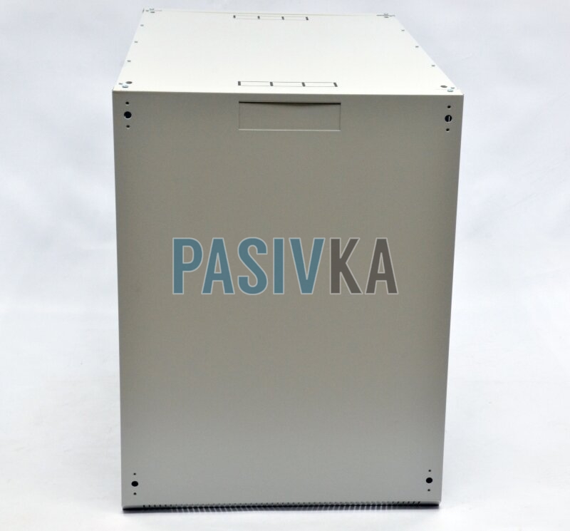 Шкаф серверный настенный 21U 19" глубина 600 мм акрил серый CMS UA-MGSWA216G, фото 6