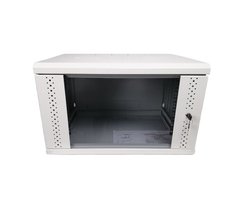 Серверный шкаф 12U 19" глубина 600 мм серый ESR ES-Е1260G, фото 1