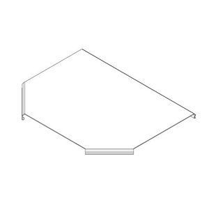 Крышка для тройника плоского 100x1 мм Mepsan WCT10511, фото 1