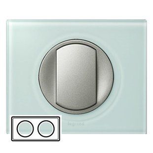 Рамка на 2 поста смальта белая глина Legrand Celiane 69312, фото 1