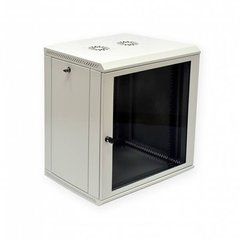 Телекоммуникационный настенный шкаф 12U 19" глубина 450 мм серый Mepsan Mini Cabinet MC12U6045GS-GR, фото 1