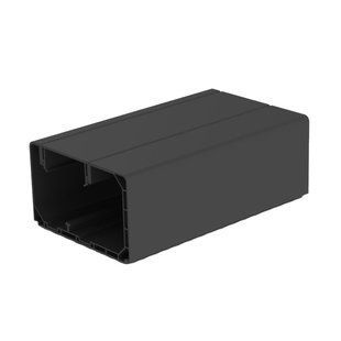 Кабельний канал парапетний 90x55 мм чорний cерія PK Kopos PK 90X55 D_FD