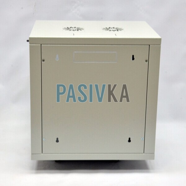 Комутаційна настінна шафа 15U 19" глибина 450 мм сірий Mepsan Mini Cabinet MC15U6045GS-GR, фото 3