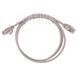 Патч-корд 1 м UTP cat.6a сірий Slim LSZH L&W PC0027-C6A-100-8L, фото 1
